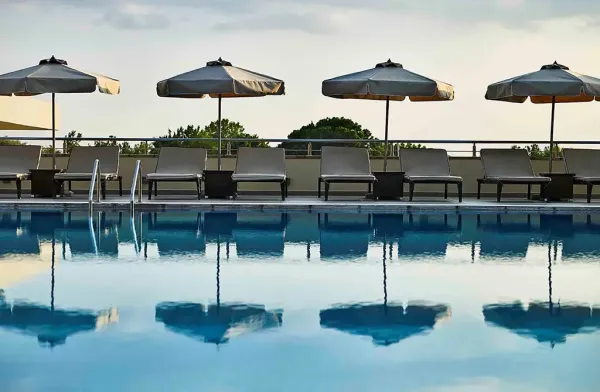 Island Blue Hotel ***, Pefki, Rodos, Grécko 16