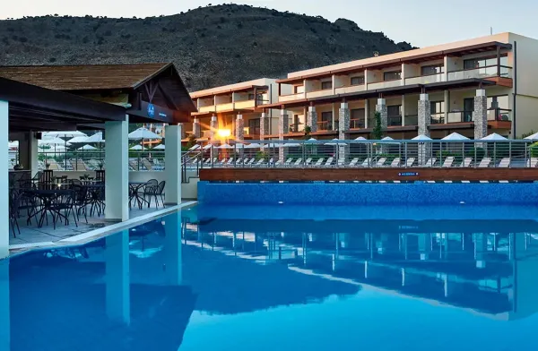Island Blue Hotel ***, Pefki, Rodos, Grécko 15