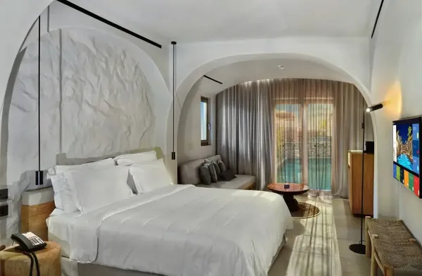 Radisson Blu Zaffron Resort / By Mitsis *****, Kamari, Santorini, Grécko 14