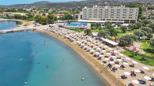 Palmariva Beach Hotel ****, Eretria, Evia, Grécko