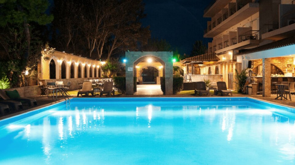 Stefania Beach Hotel ***, Eretria, Evia, Grécko 16
