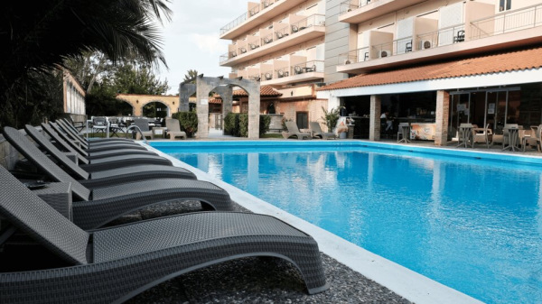 Stefania Beach Hotel ***, Eretria, Evia, Grécko 11