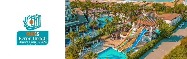 Sunis Evren Beach Resort Hotel & Spa *****, Side, Turecko 1
