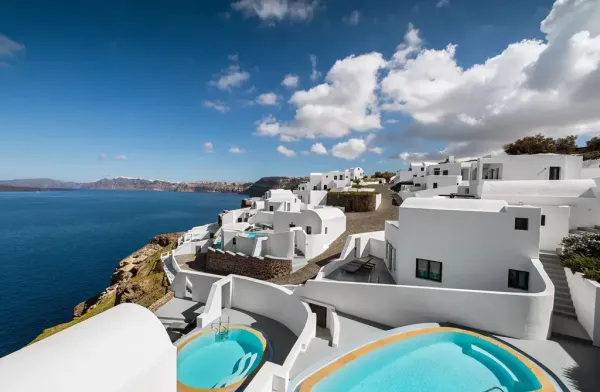 Grand Ambassador Santorini Hotel *****, Akrotiri, Santorini, Grécko 16