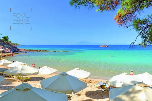 Royal Paradise Beach Resort & Spa *****, Thassos, Grécko 11