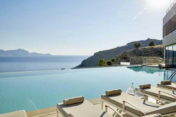 Hotel Lindos Blu Luxury hotel & suites *****, Lindos, Rodos, Grécko