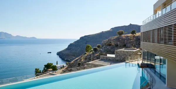 Hotel Lindos Blu Luxury hotel & suites *****, Lindos, Rodos, Grécko 1